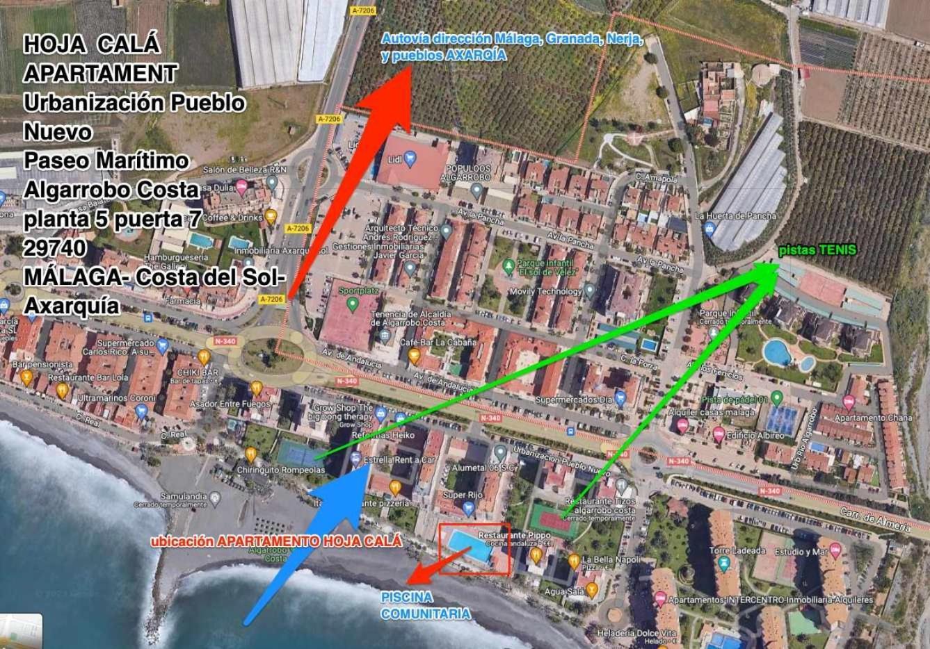 Hoja Cala Apartment Algarrobo Costa Exterior photo